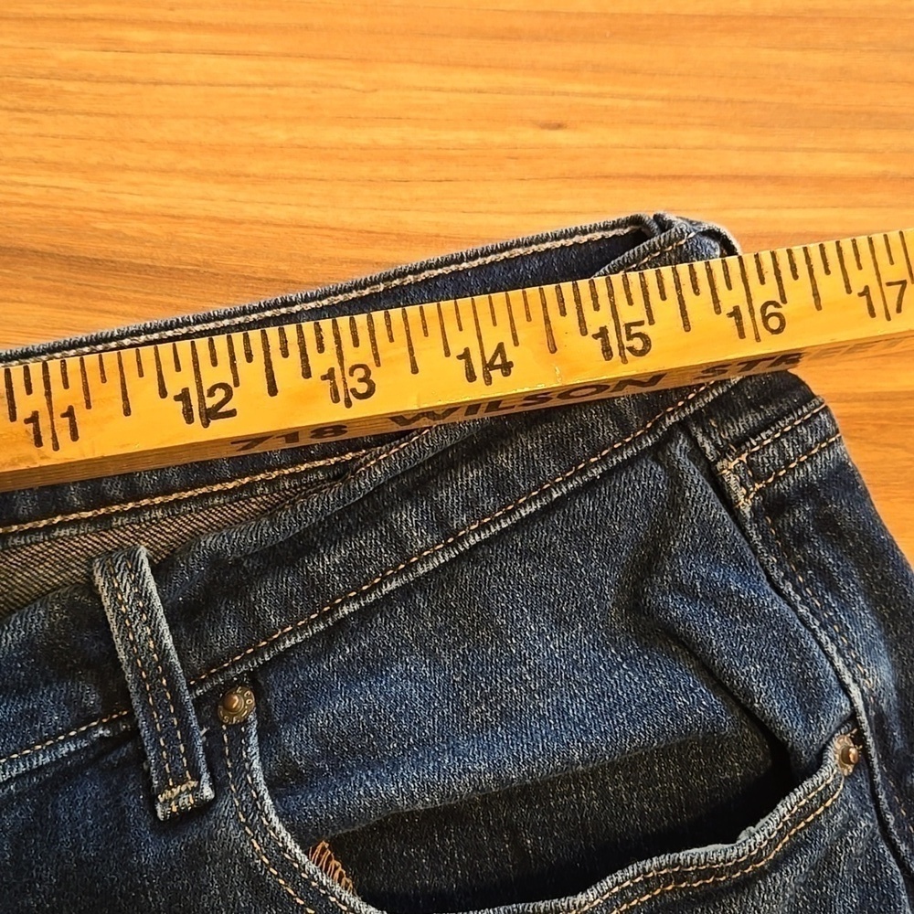 LEVI'S 515 Bootcut Dark Wash Jeans Womens Size 12 - Picture 3 of 8